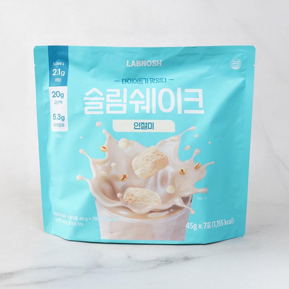 메가마트 랩노쉬 슬림쉐이크 인절미 45g X 7포 - 상품 이미지