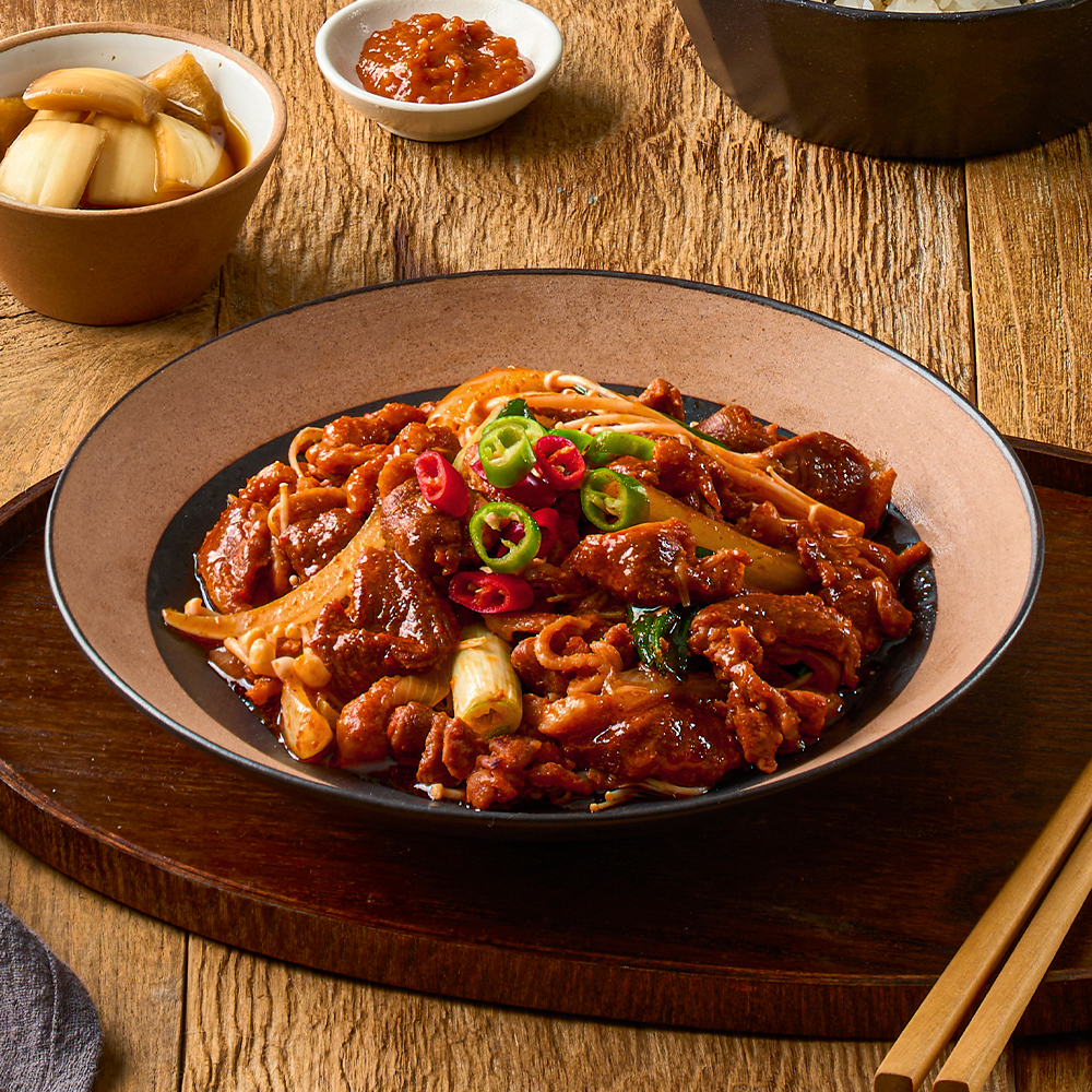 터줏대감 오리주물럭 오리불고기 밀키트 화끈한맛(매운맛) 900g - 상세 이미지 5