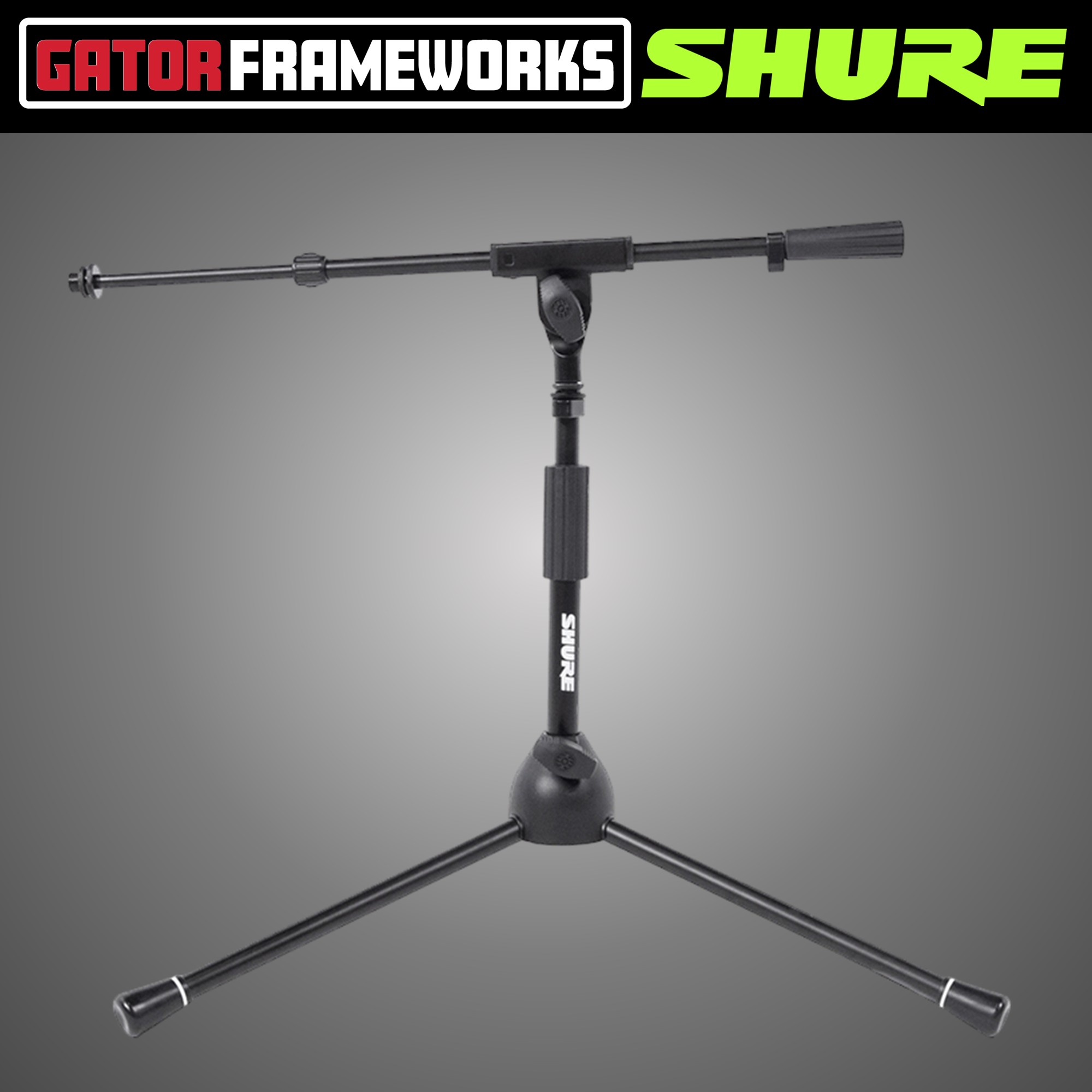 슈어 디럭스 로우프로파일 붐 삼각대 마이크스탠드 SHURE GATOR Frameworks
