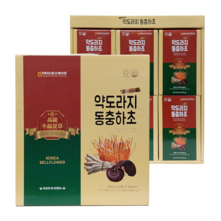최신제조 26-03-18 동양의 3대명약, 동충하초 약도라지 50ml x 30포 닥터바우만