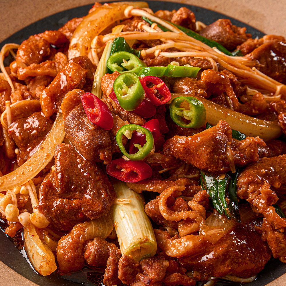 터줏대감 오리주물럭 오리불고기 밀키트 화끈한맛(매운맛) 900g - 상세 이미지 3