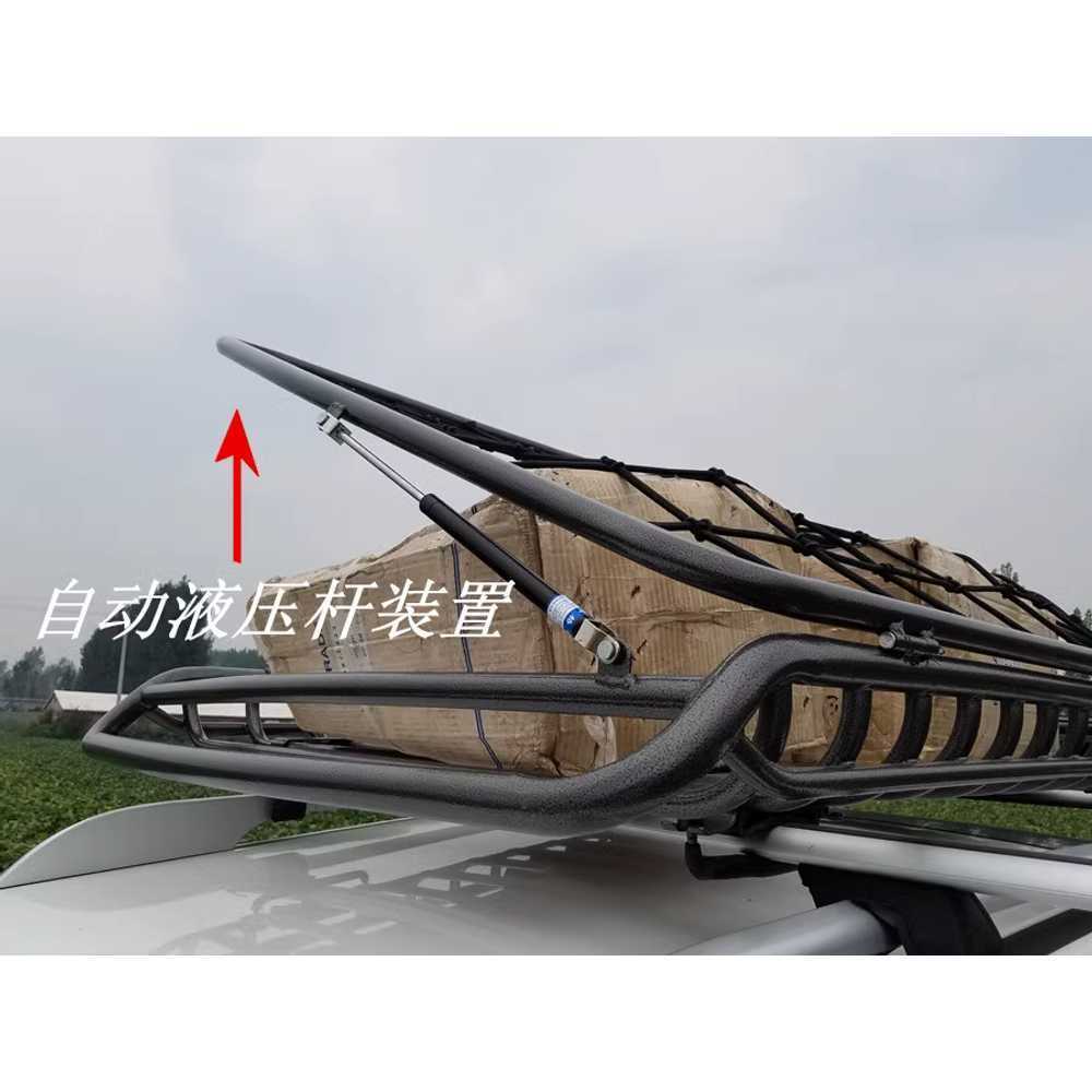 SUV 루프랙 자동차 지붕 받침대 가로바 수하물 짐받이 140x100cm - 상세 이미지 3