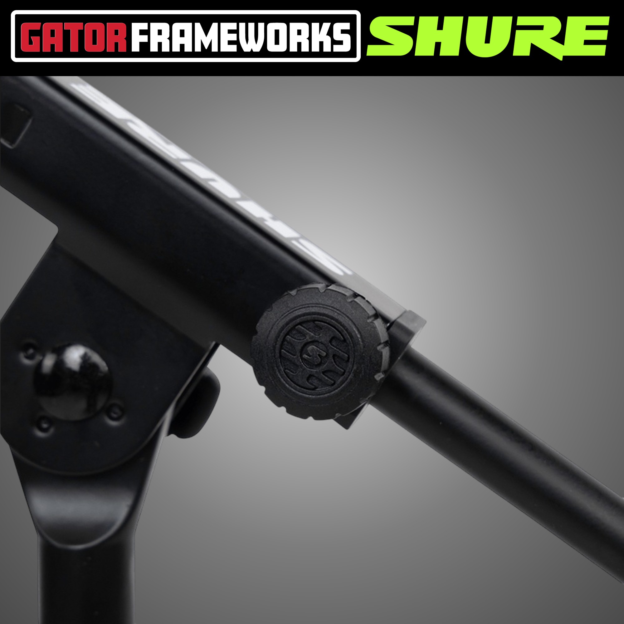 슈어 디럭스 로우프로파일 붐 삼각대 마이크스탠드 SHURE GATOR Frameworks - 상세 이미지 5