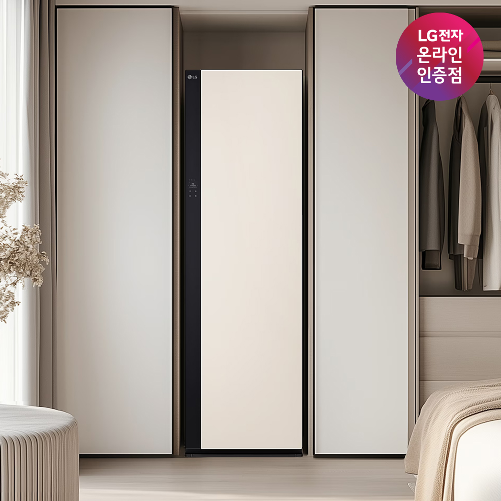 [최대혜택가 2,389,650원] LG 오브제컬렉션 스타일러 SC5MBR80A 스티머포함 의류관리기 미세먼지제거 트루스팀 무빙행어 탈취 살균 구김케어