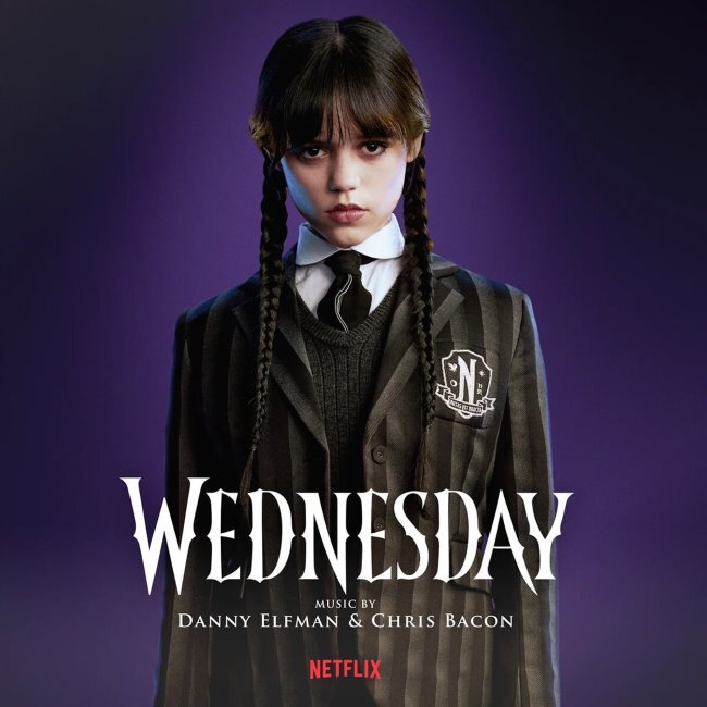 [예약판매] [LP] 웬즈데이 드라마음악 (Wednesday OST by Danny Elfman / Chris Bacon) [퍼플 소용돌이 컬러 2LP] : 예스24