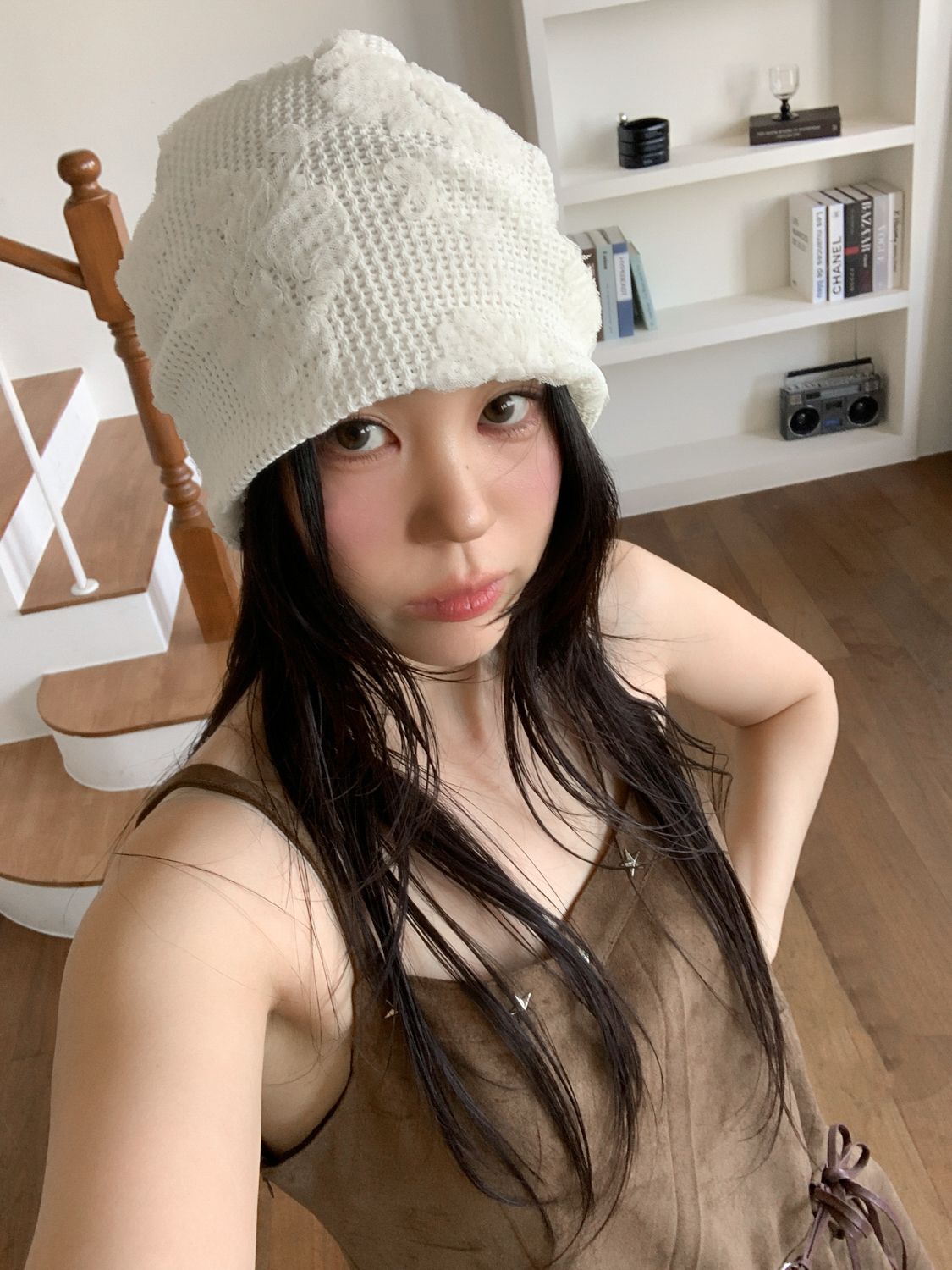 [MD추천!] 플라워 홉트 봄 여름 가을 비니 모자 3color 상세 이미지 13