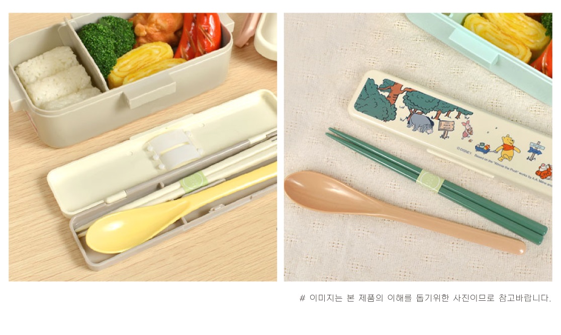 시나모롤 수저세트 도시락 수저 산리오 젓가락 - 상세 이미지 4