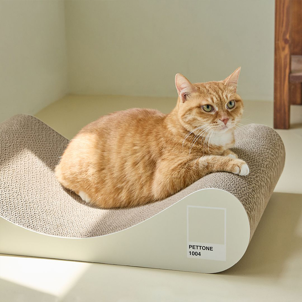 펫톤 빅사이즈 소파 스크래쳐 크림 이미지 2