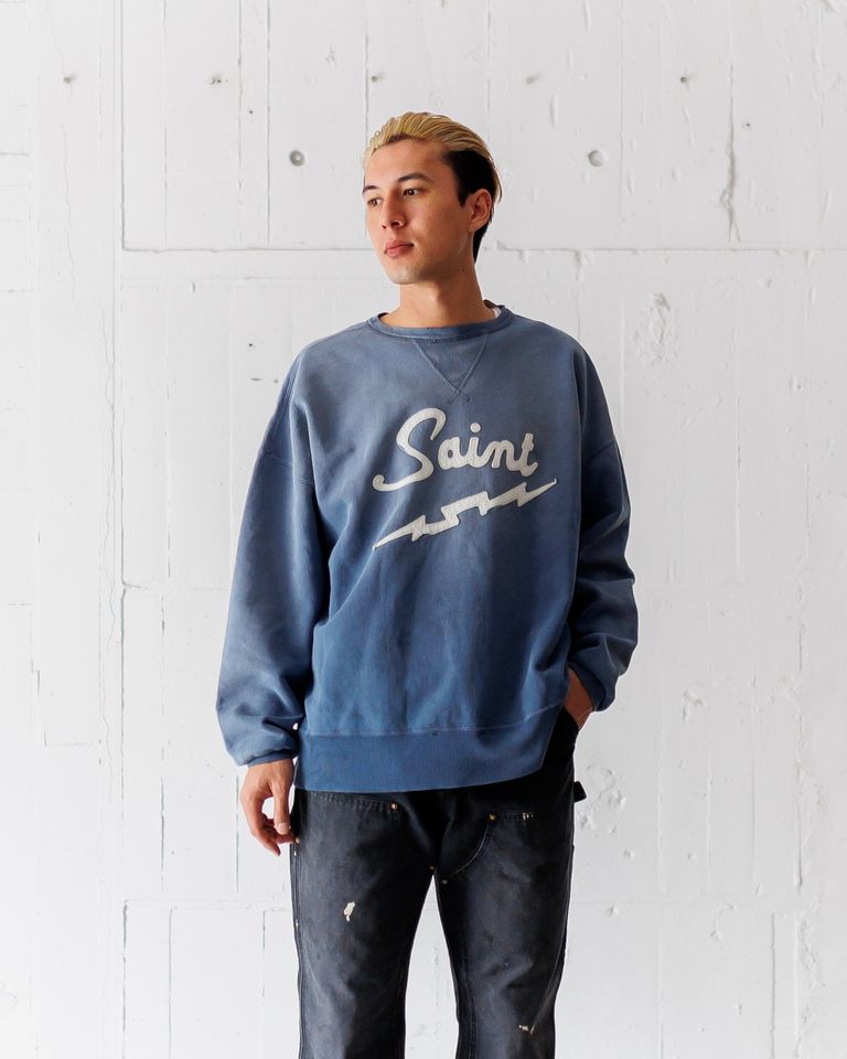 세인트미카엘 SAINTMICHAEL CRW-N 스웨트셔츠 맨투맨 25SS - 상품 이미지