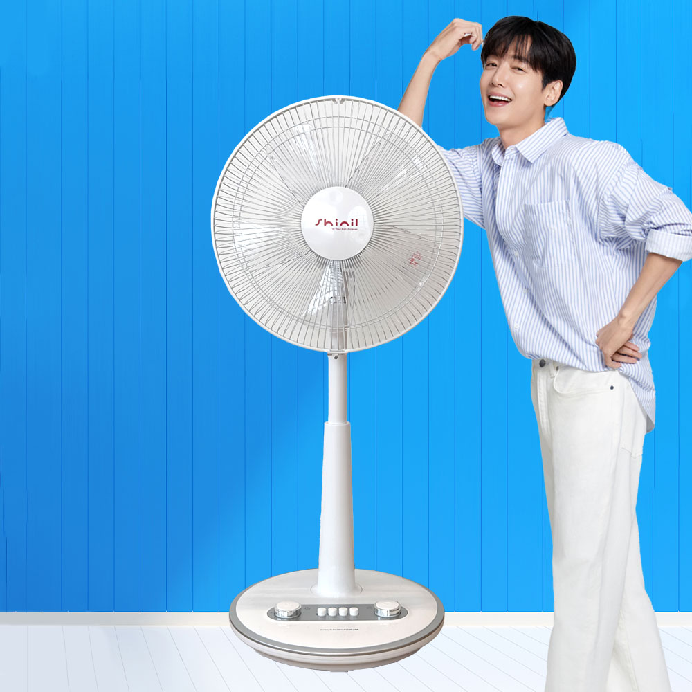 [25년형] 신일선풍기 저소음 스탠드 거실 가정용 선풍기 35cm(14인치) 5엽