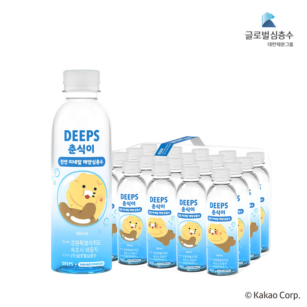 딥스 춘식이 해양심층수 300ml 20병