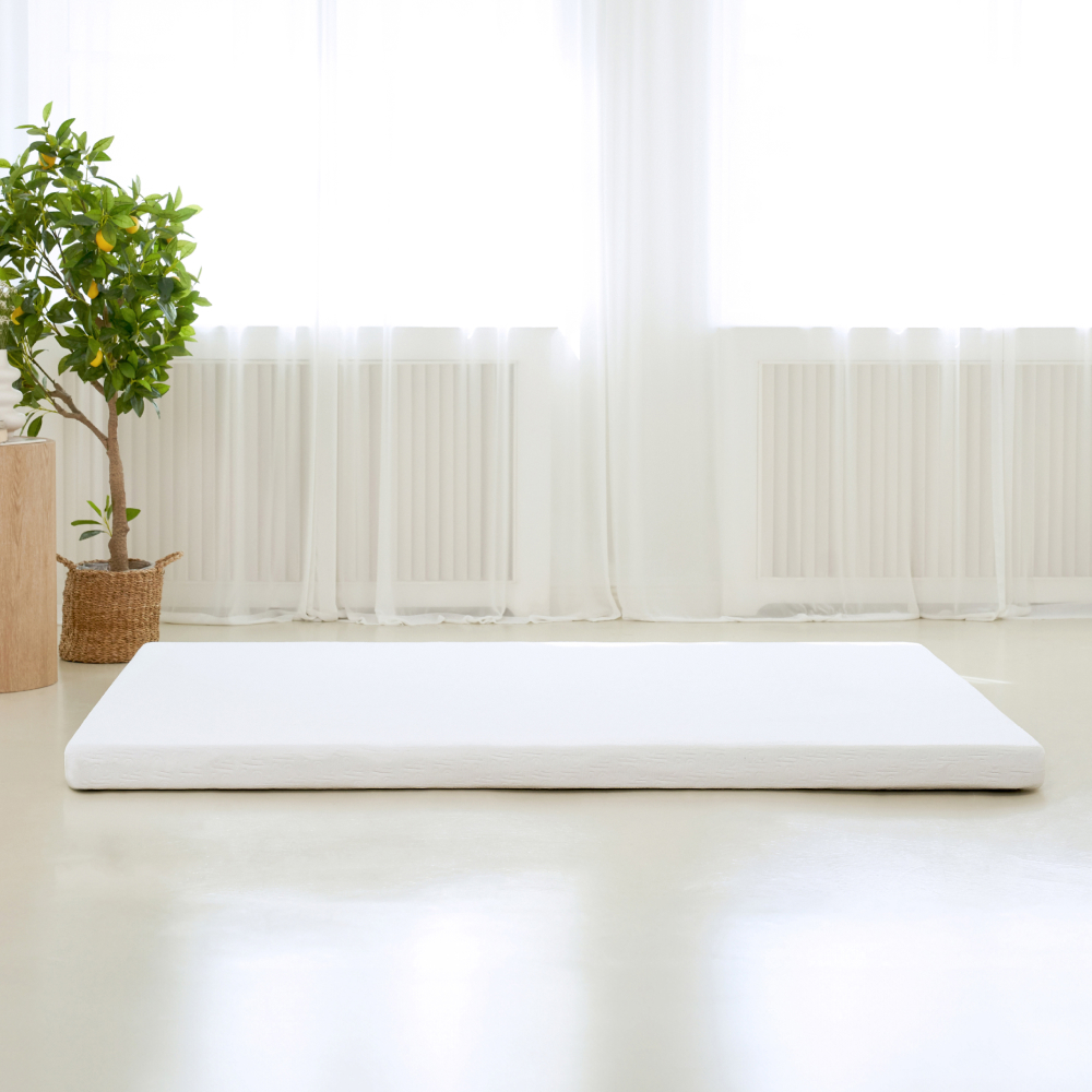 프로젝트슬립 푹신토퍼 오가닉 메모리폼 바닥 접이식 기숙사 돌침대 매트리스 MS(멀티싱글)