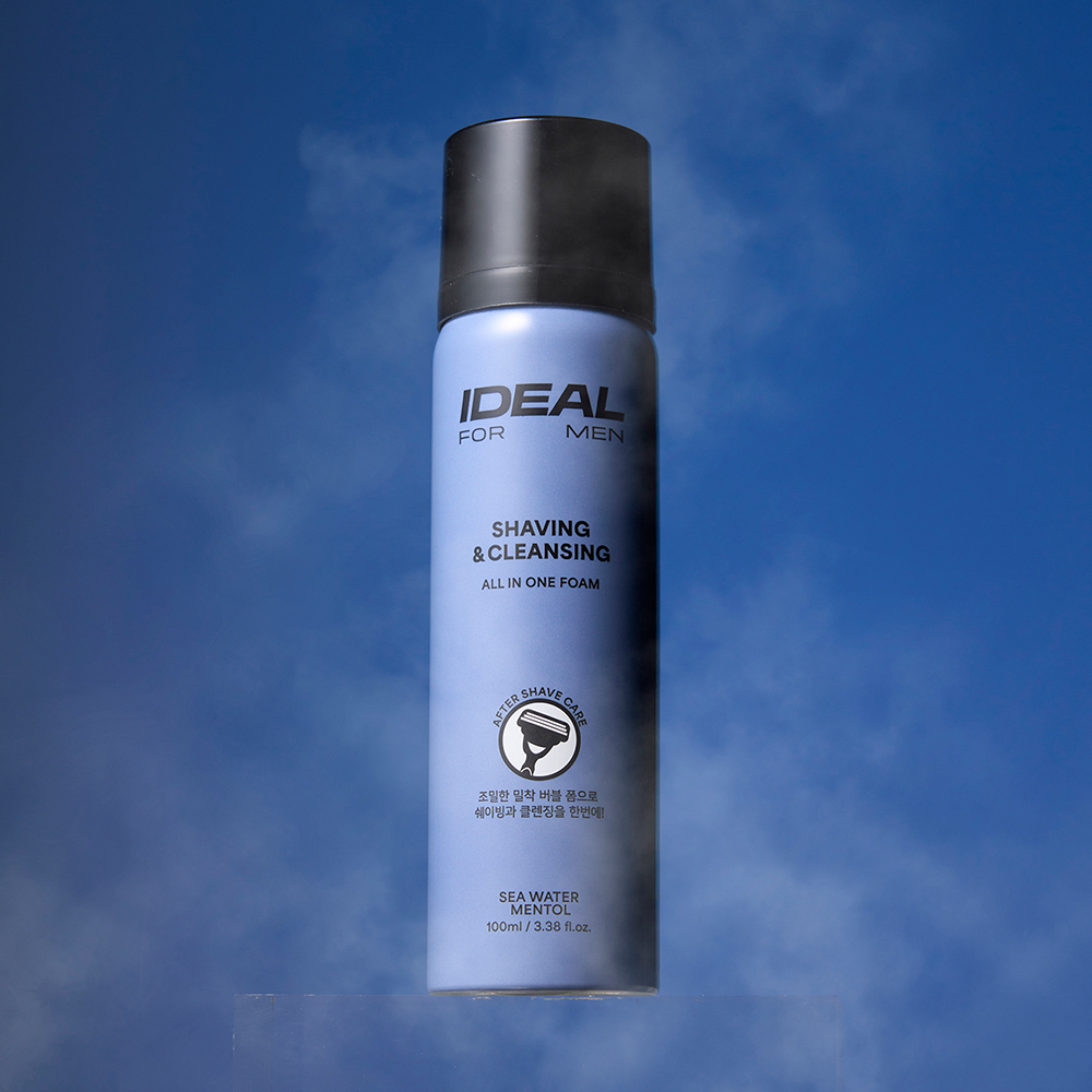 아이디얼포맨 쉐이빙 앤 올인원 클렌징 폼 100ml