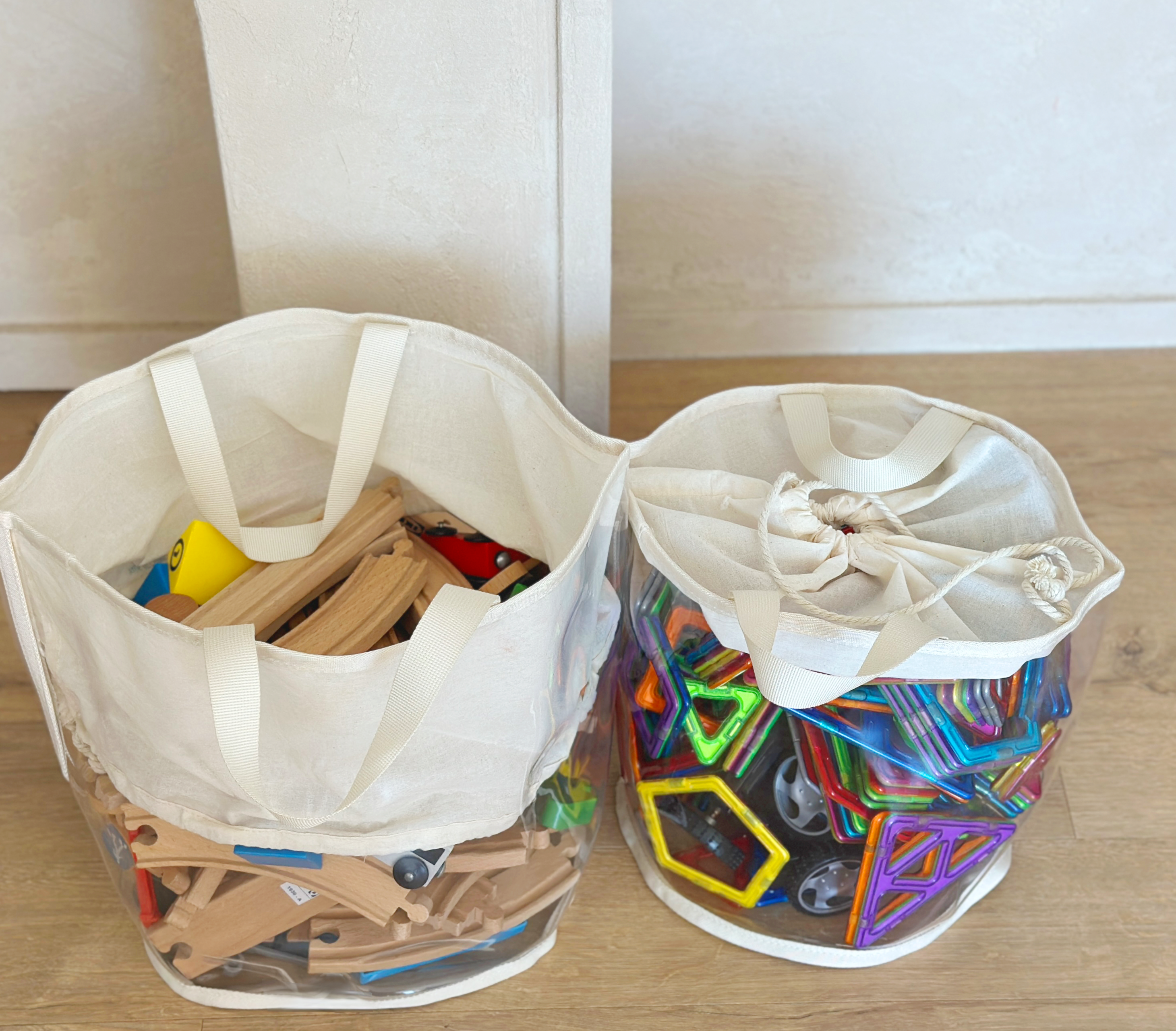 아오라 투명 장난감 정리함 수납함 아기 인형 레고 피규어 통 보관함 바구니 박스 TPU M