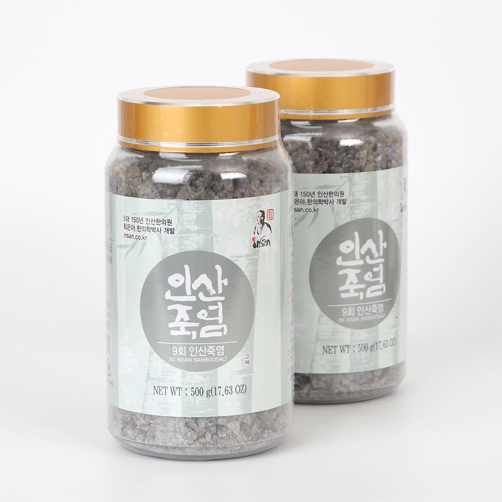 인산죽염 9회 죽염 고체 1kg(500g+500g) - 상세 이미지 3