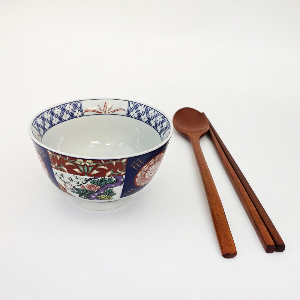 금 모란 기본 도자기 공기 (Bowl) 일본수입 이미지 7
