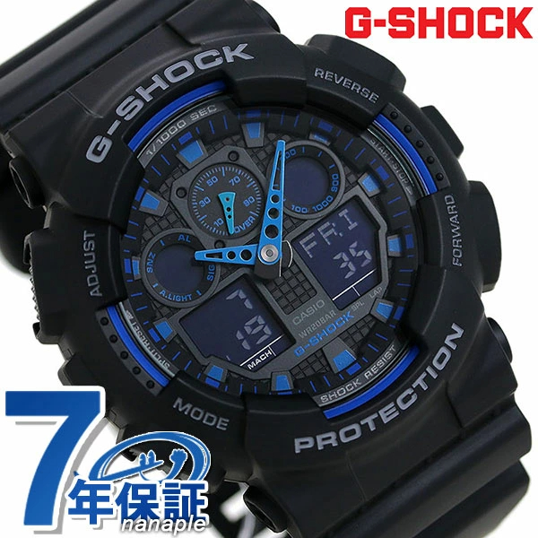 카시오 CASIO 지샥 검파 남성 손목 레저 캐주얼 군대 시계 GA100-1A2