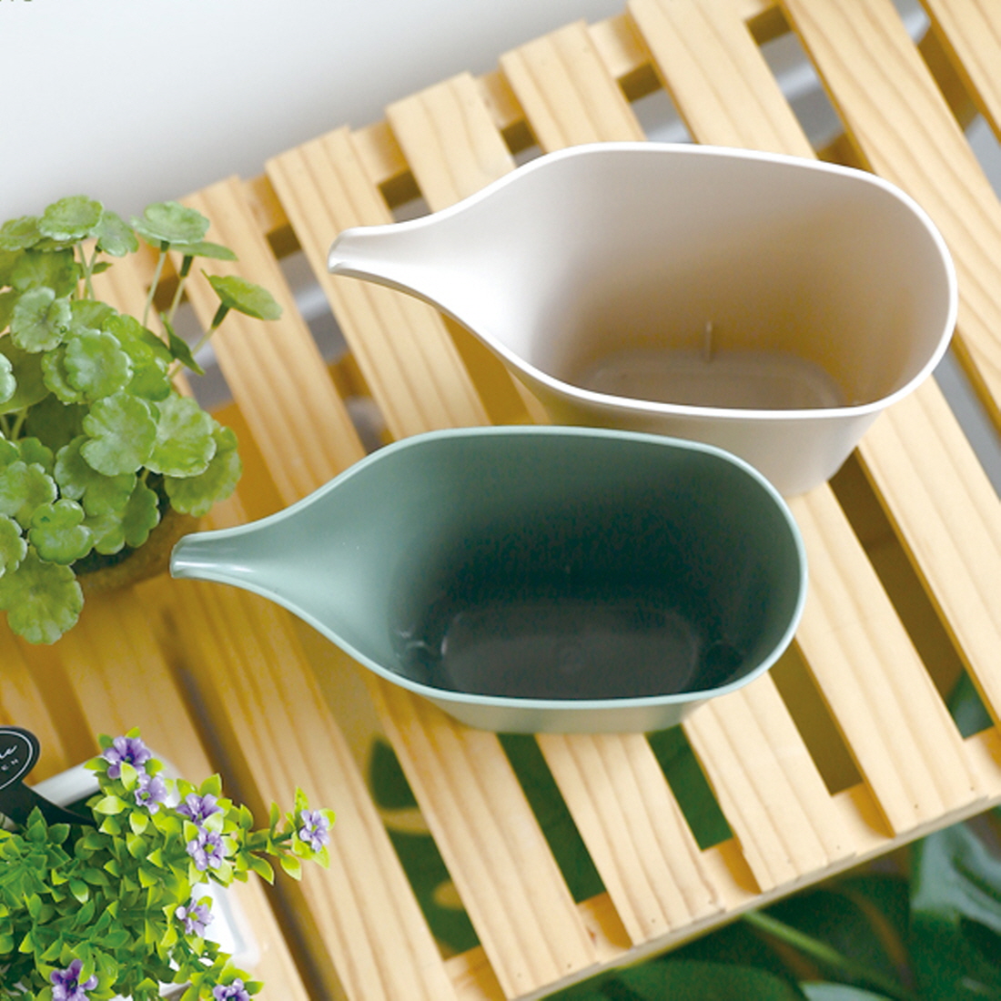 일본 미니 물조리개 화초 물조루 유아 어린이 화분물주기 물뿌리개 500ml - 상세 이미지 3