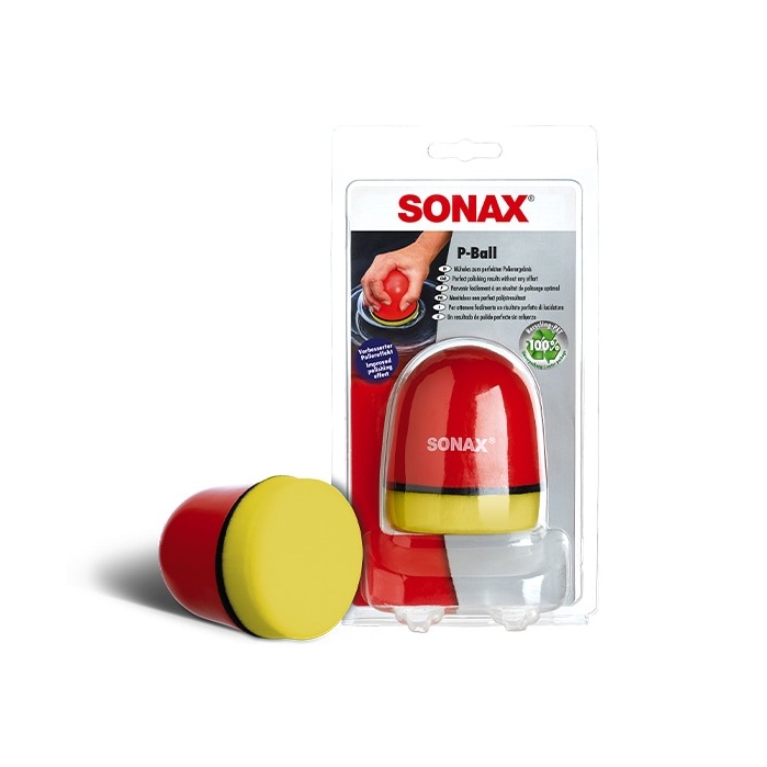 SONAX 소낙스 P-BALL 스펀지 왁스 어플리케이터 - 상품 이미지