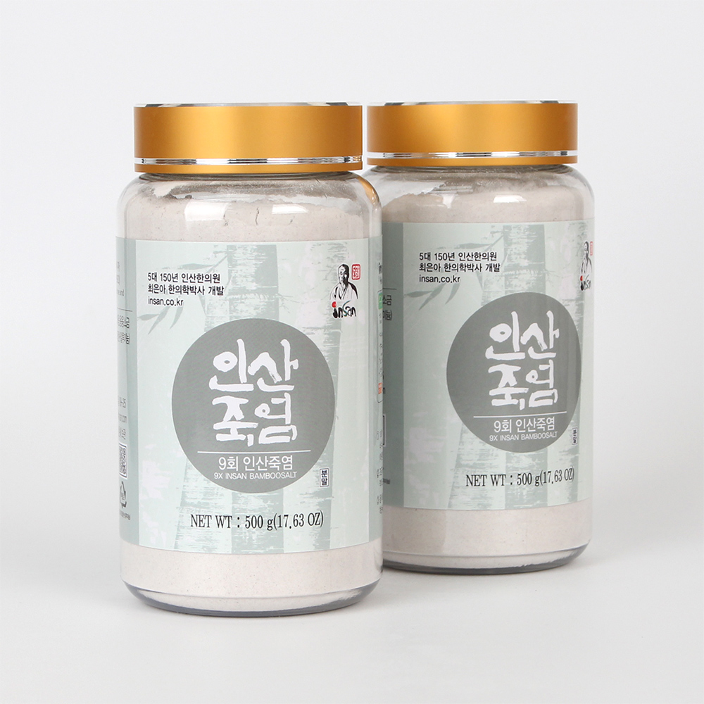 인산죽염 9회 죽염 분말 1kg(500g+500g) - 상세 이미지 4
