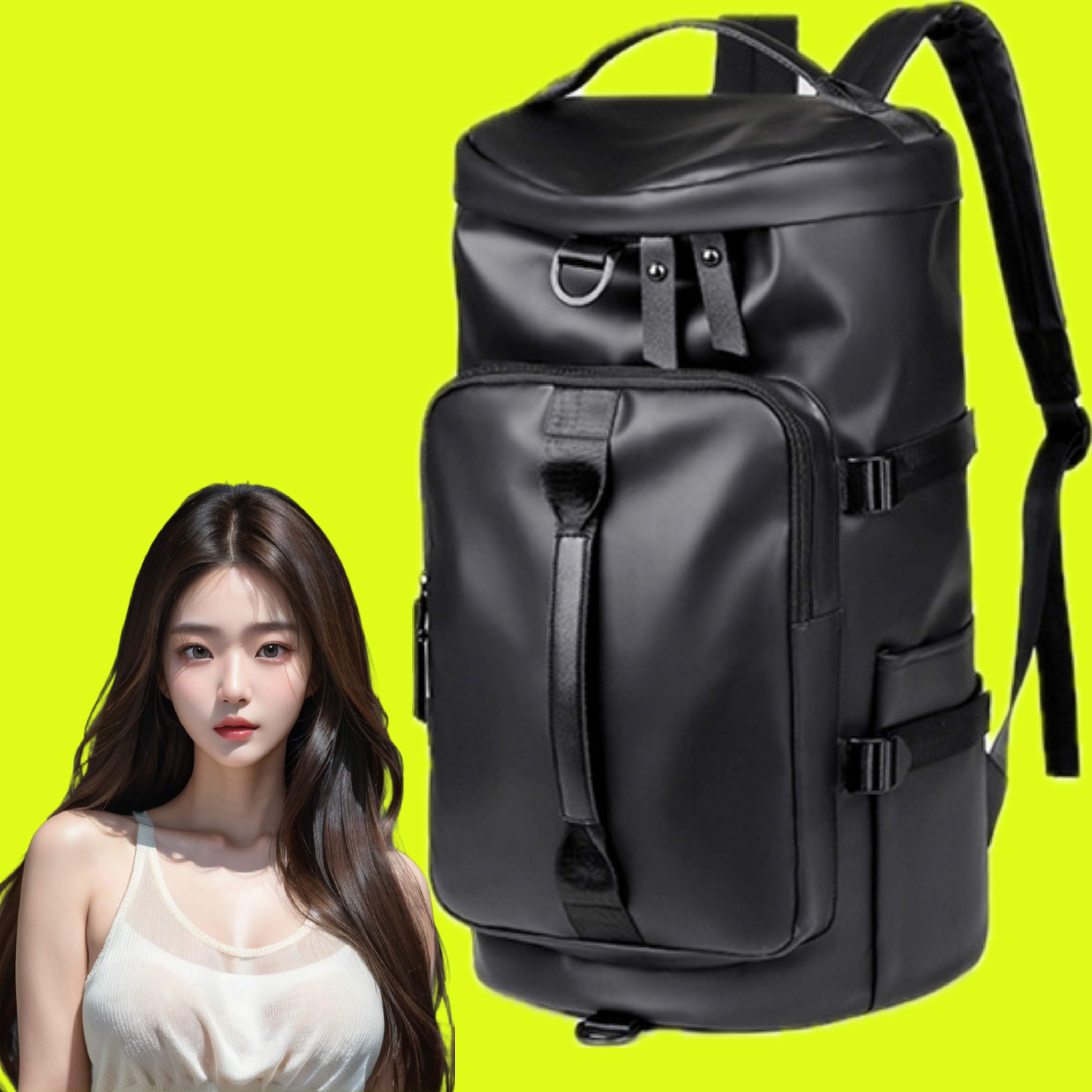 여행 가방 백팩 헬스 방수 16인치노트북 여행용배낭 남자 대학생 백팩 대형 운동 전술가방