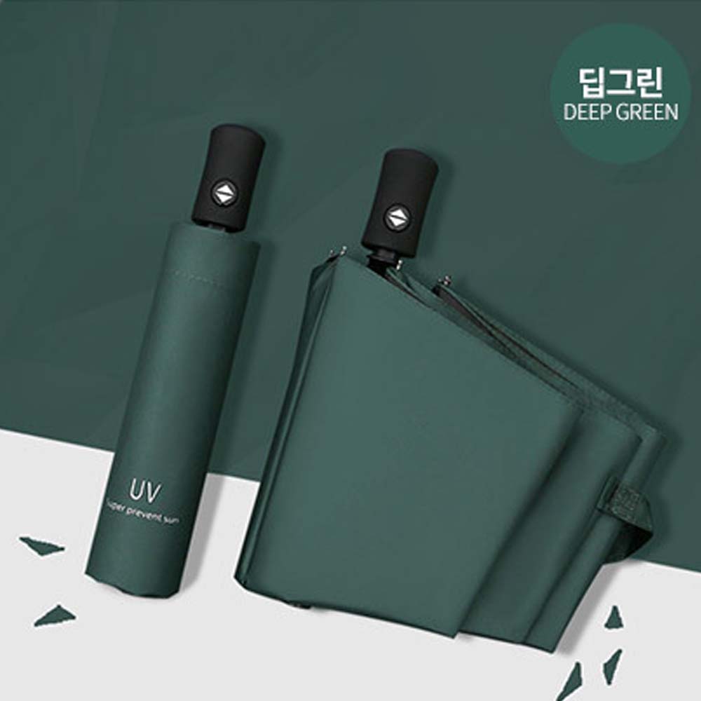 튼튼한 3단 자동우산 자외선차단 대형 장우산 거꾸로우산 접이식 - 상세 이미지 4