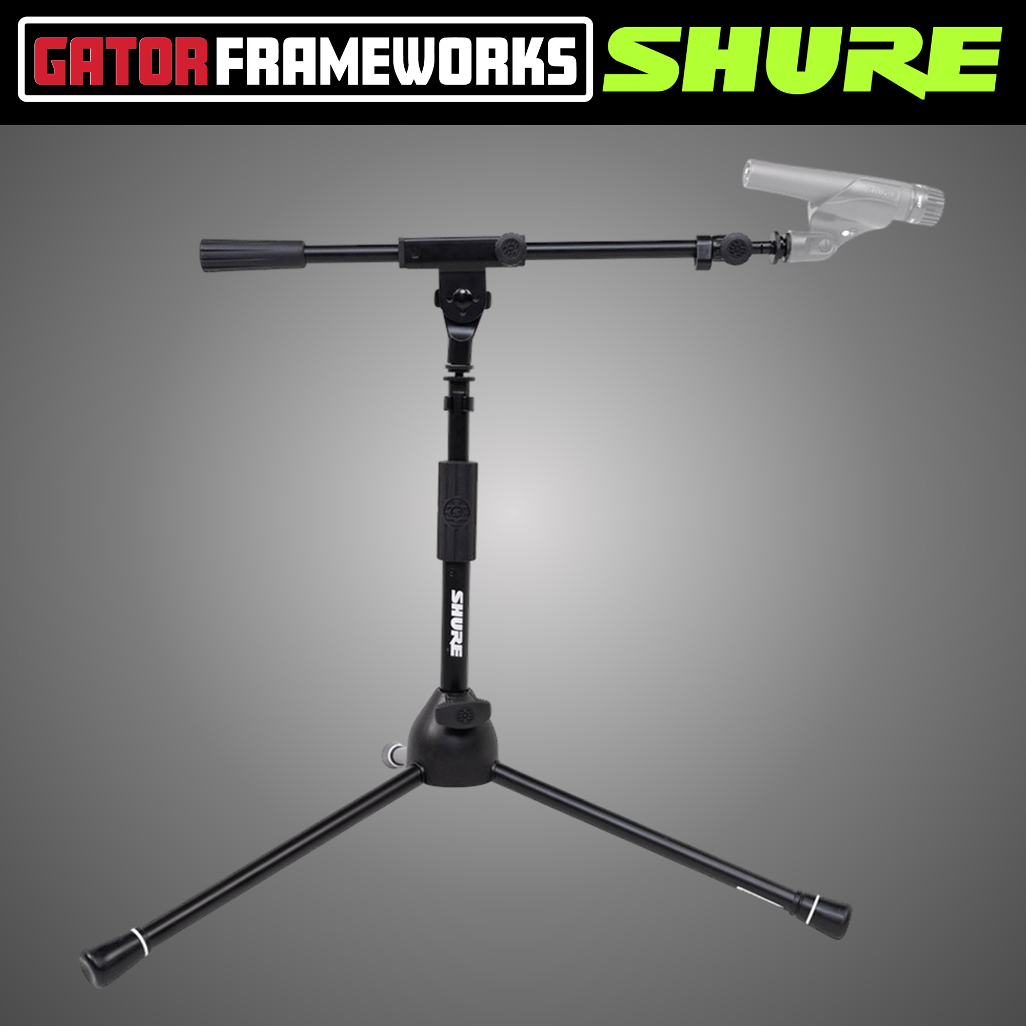 슈어 디럭스 로우프로파일 붐 삼각대 마이크스탠드 SHURE GATOR Frameworks - 상세 이미지 2