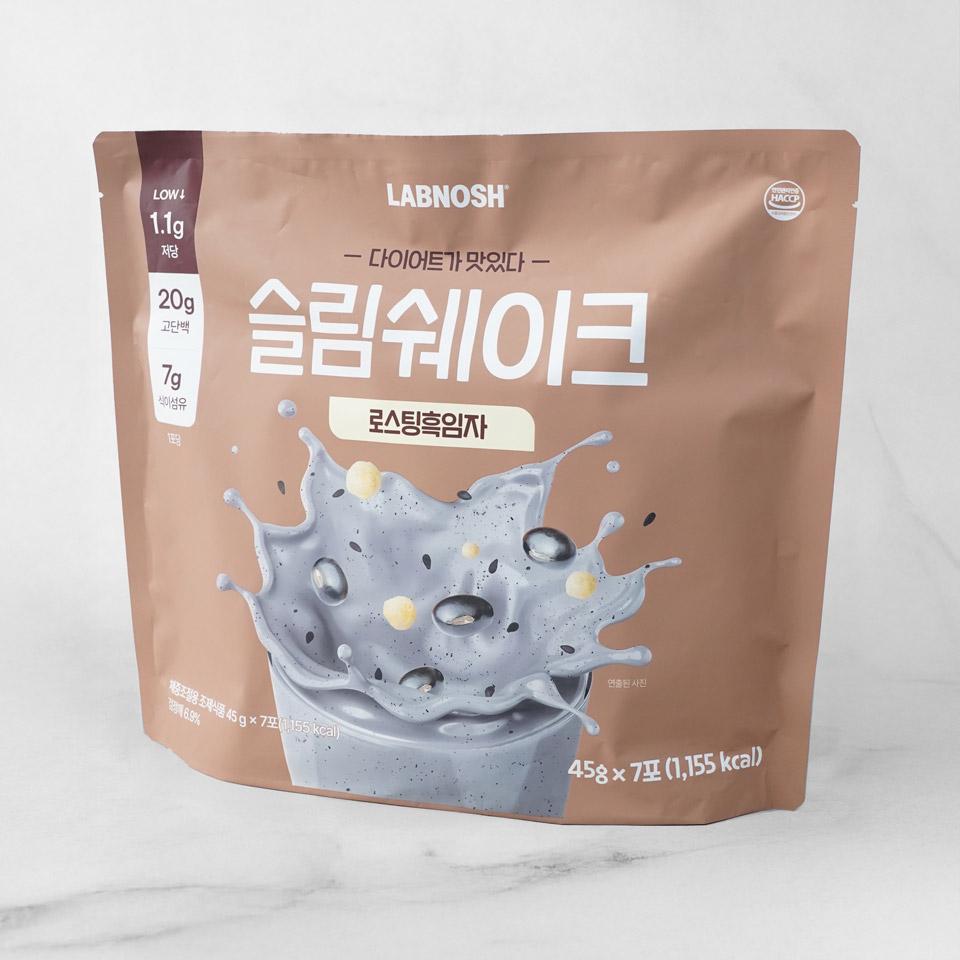 메가마트 랩노쉬 슬림쉐이크 로스팅흑임자 45g X 7포 - 상세 이미지 2