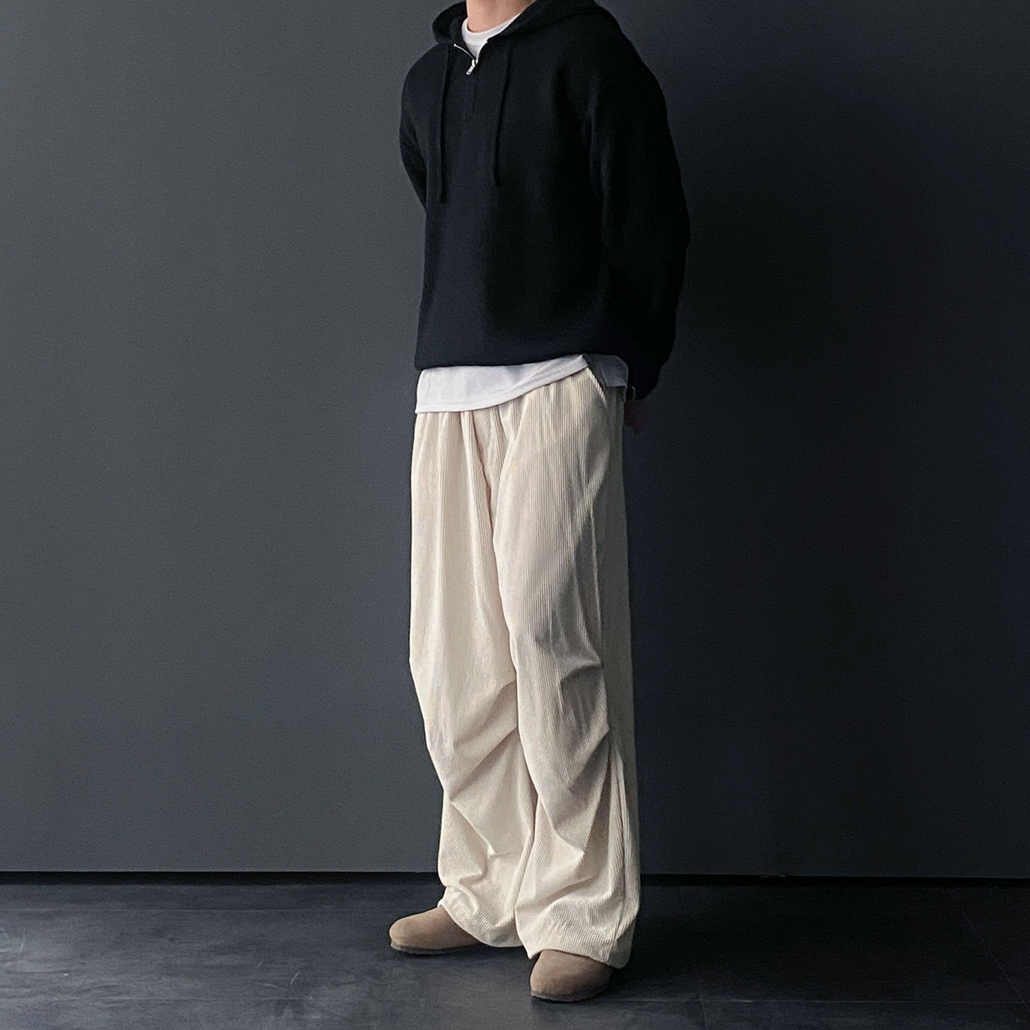 카펜터팬츠 남자와이드팬츠 벌룬팬츠 - 상세 이미지 3