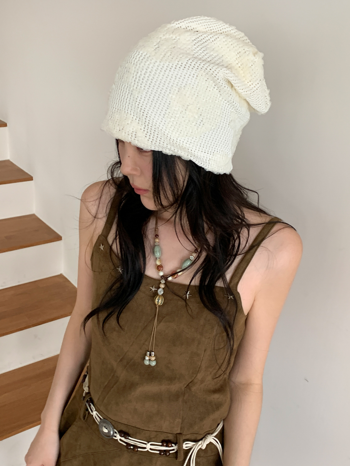[MD추천!] 플라워 홉트 봄 여름 가을 비니 모자 3color 상세 이미지 15