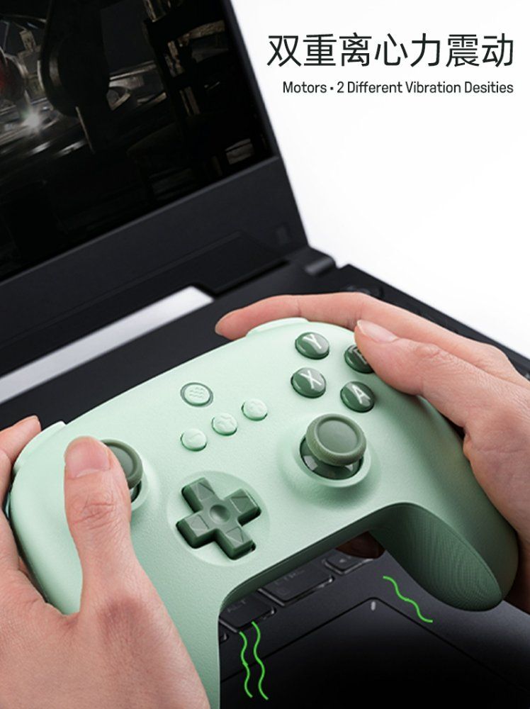 8bitdo Youth Edition 조이패드 컨트롤러 무선 게임패드 NS버전 스위치 패드 2세대 유선(블루/오렌지) PC/스팀 이용 - 상세 이미지 3