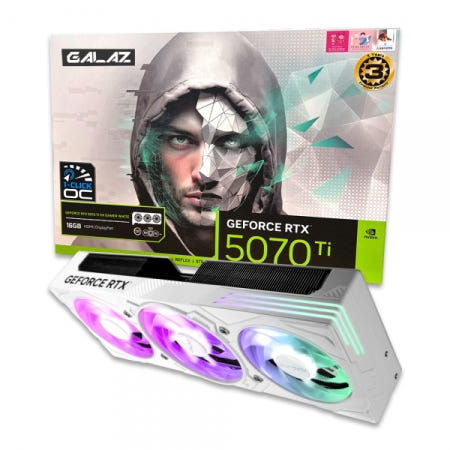 갤럭시 갤럭시 GALAZ 지포스 RTX 5070 Ti EX GAMER WHITE OC D7 16GB