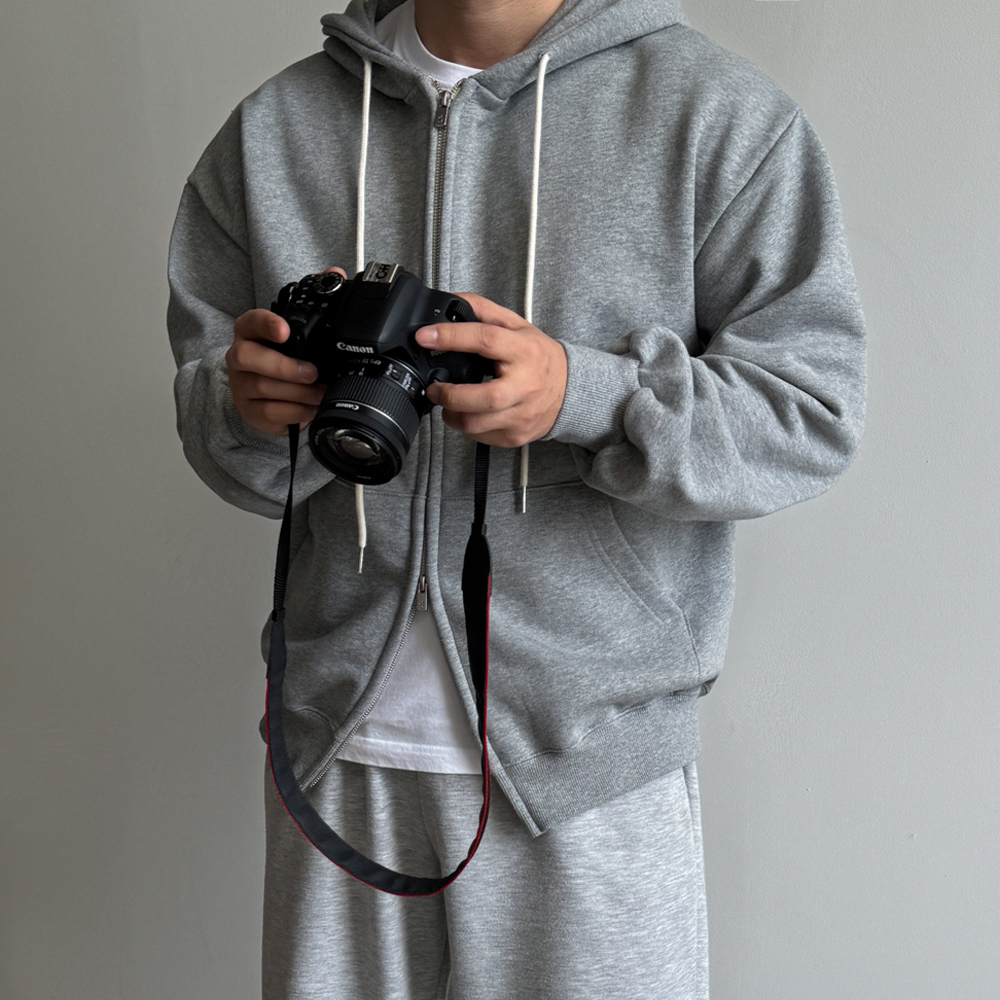 오버핏후드집업 투웨이후드집업 - 상품 이미지