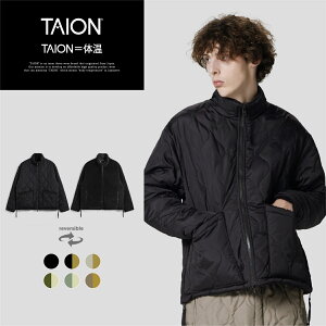 타이온 TAION 밀리터리 리버시블 하이넥 다운 재킷 패딩 R102BML-1 - 상품 이미지