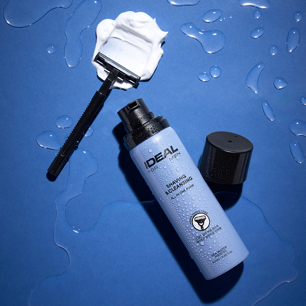 아이디얼포맨 쉐이빙 앤 올인원 클렌징 폼 100ml