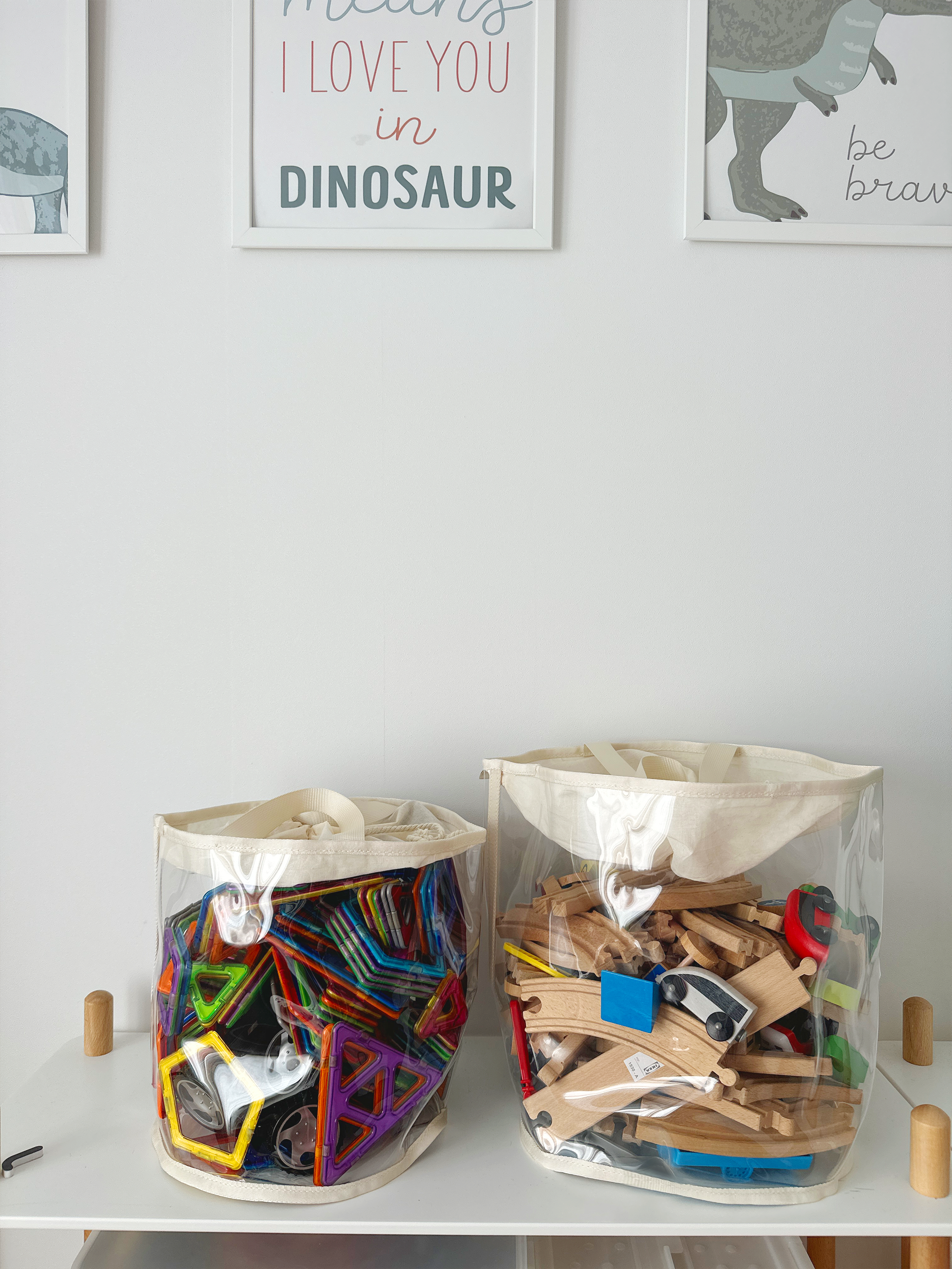 아오라 투명 장난감 정리함 수납함 아기 인형 레고 피규어 통 보관함 바구니 박스 TPU M