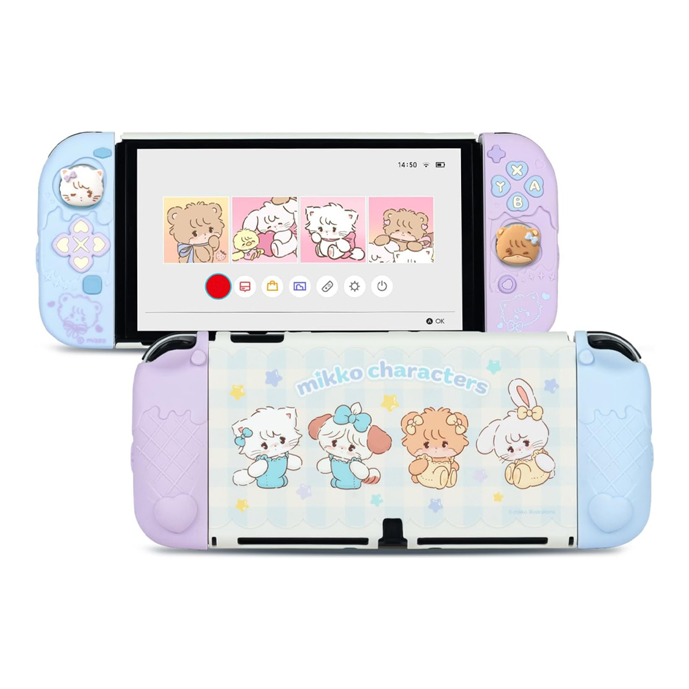 닌텐도 스위치 OLED 케이스 긱쉐어 Mikko 미코 정품 풀커버 - 상세 이미지 2