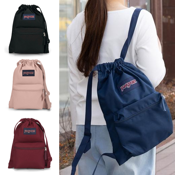 잔스포츠 드로우색 스트링백 복조리 가방 백팩 파우치