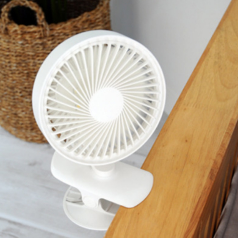 클립형 클립 집게형선풍기 집게선풍기 무선 사무실 책상 탁상용미니선풍기 캠핑 소형 침대선풍기 - 상세 이미지 5