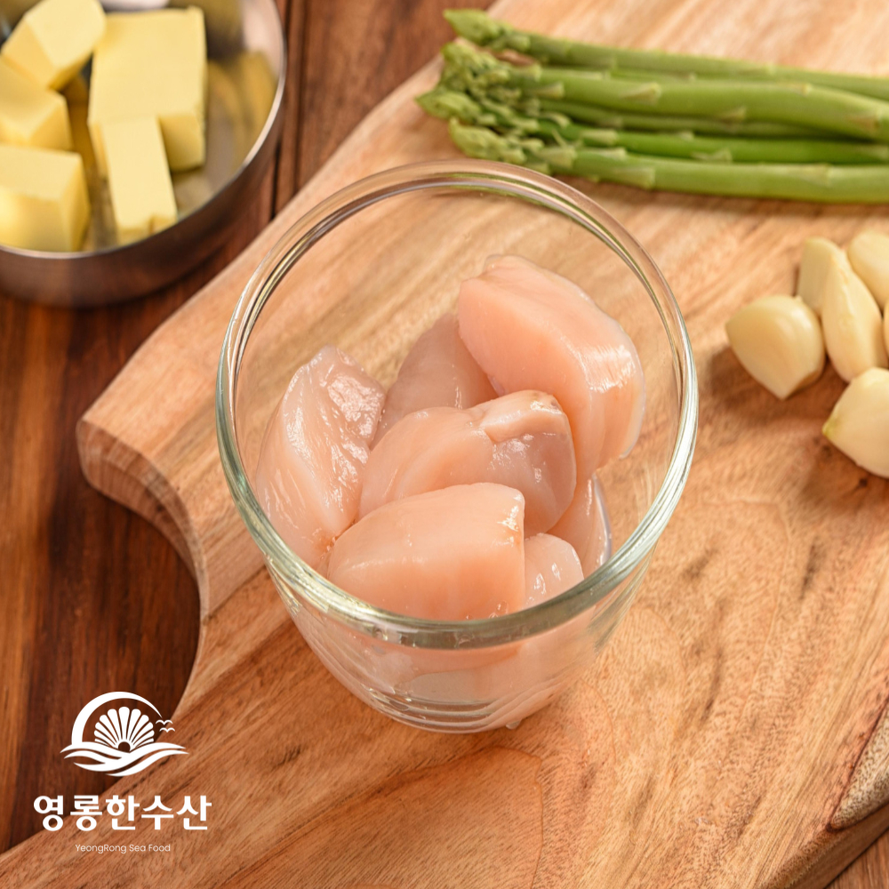 자연산 손질 키조개 생물 통 관자 (개아지살) 이미지 6