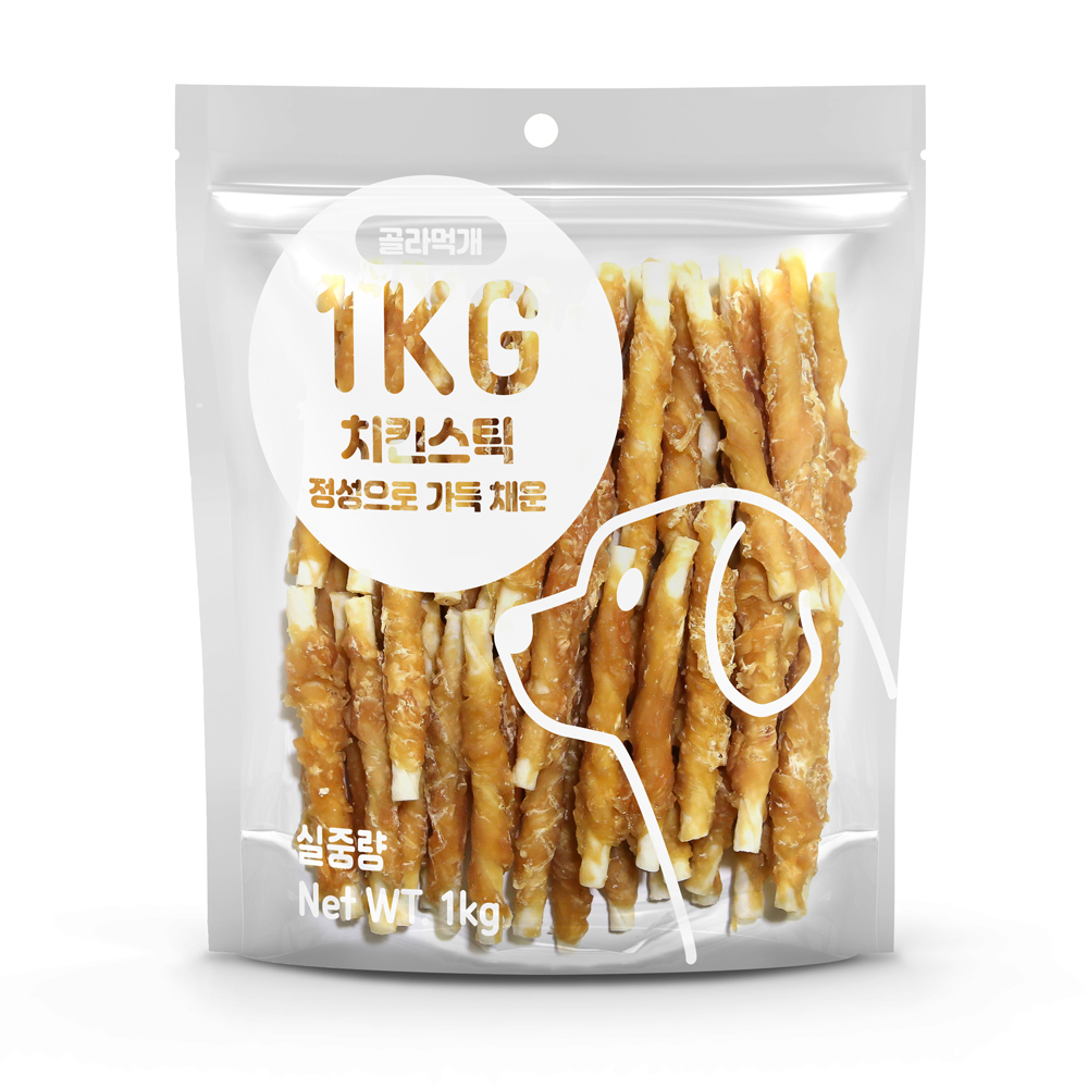 골라먹개 사사미 강아지간식 치킨스틱, 1kg, 1개 솔직 후기 | 실제 사용자 리뷰 총정리 - 대표 이미지