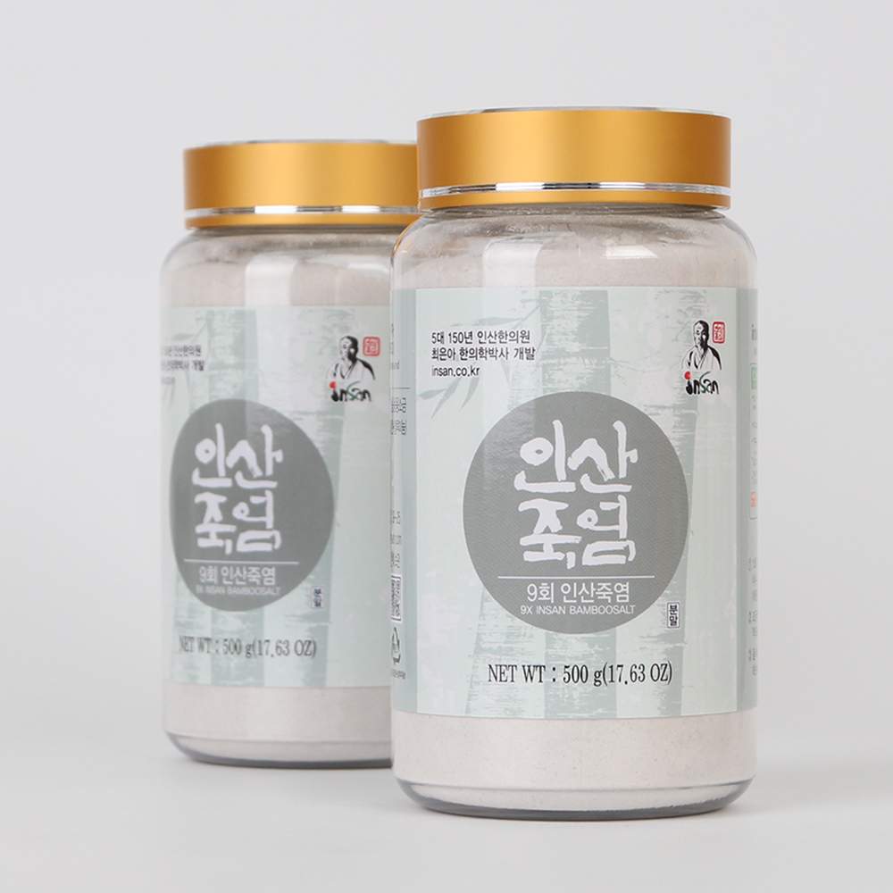 인산죽염 9회 죽염 분말 1kg(500g+500g) - 상세 이미지 5