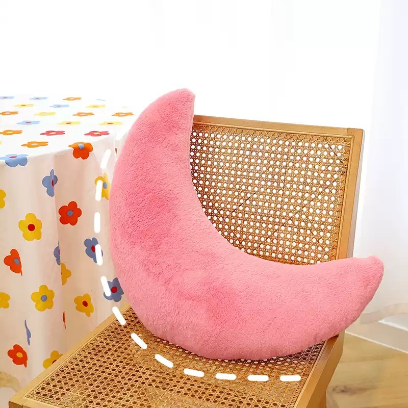 달쿠션 침대 방쿠션 귀여운 아기방쿠션 별 반달쿠션 초승달 인테리어 달인형 - 상세 이미지 3