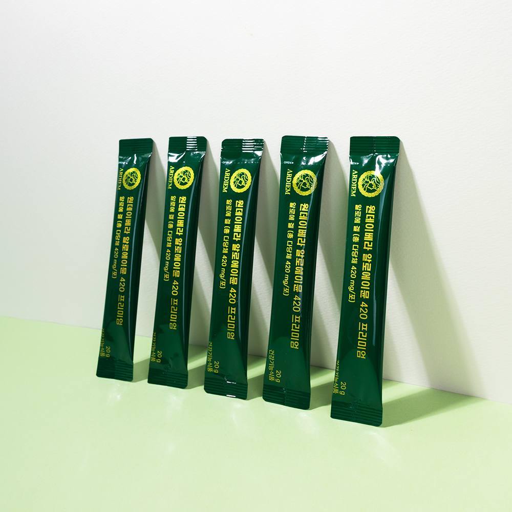 아르디엠 원데이베라 알로에이뮨 420 프리미엄 알로에겔 280g 14포, 1개 - 상세 이미지 4