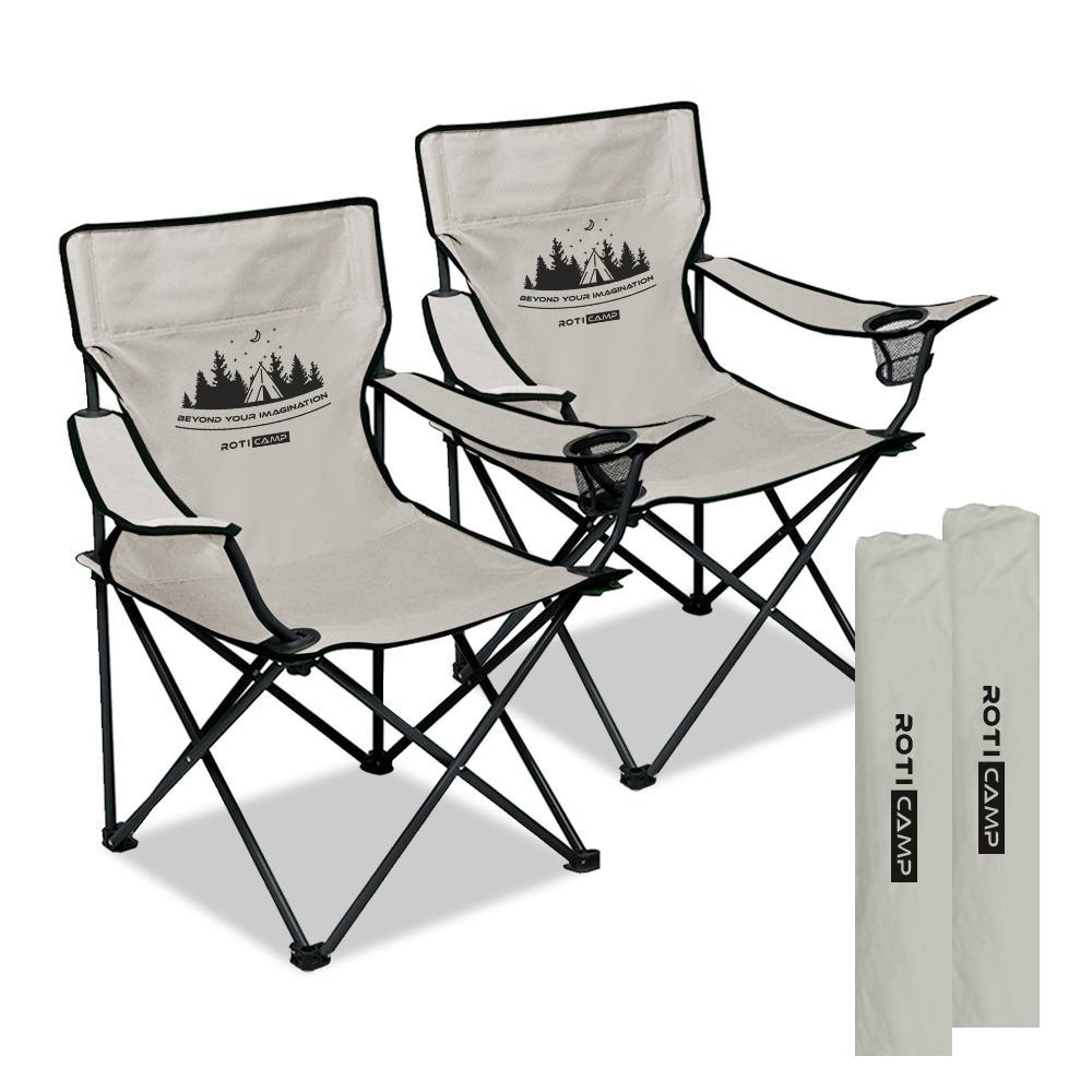 로티캠프 캠핑 의자 1+1 릴렉스 체어 휴대용 접이식 경량 MC-111 탄