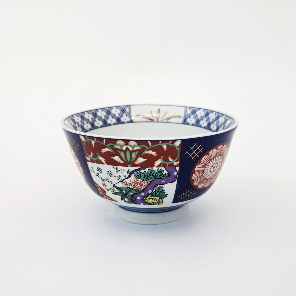 금 모란 기본 도자기 공기 (Bowl) 일본수입 - 상세 이미지 3
