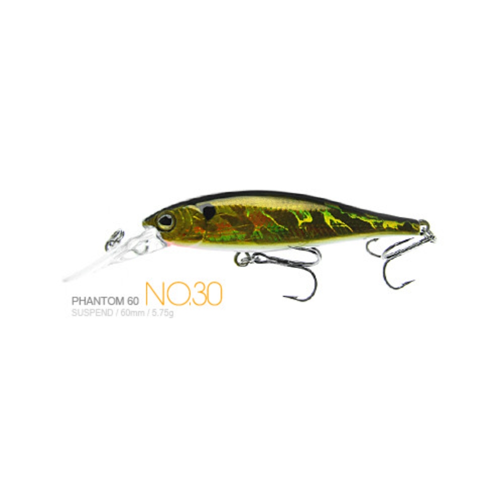 캣츠크로우 팬텀 60SP 서스펜드 쏘가리 미노우 30, 5.75g - 상세 이미지 3
