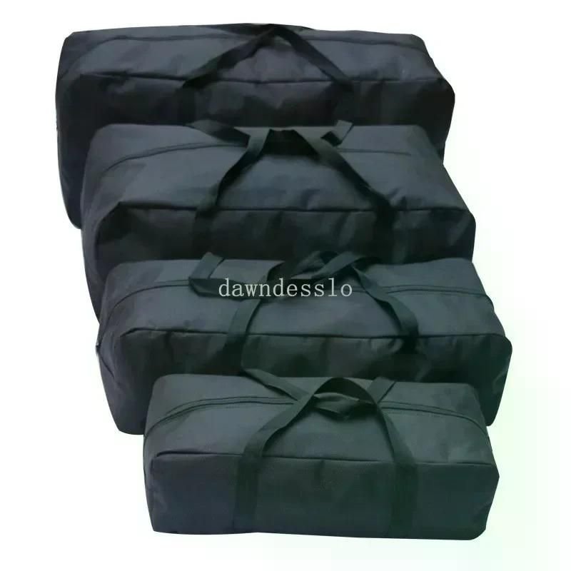 초대형 방수 가방 캔버스 이동 수하물 가방 세탁 쇼핑백 접이식 여행 대용량 이불 S-80L