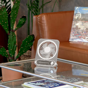 [중고] [S급리퍼] 르젠 BLDC 데스크테리어 무선 탁상용 선풍기 플랫... 개봉기 | 실사용 후기 - 상품 이미지 4