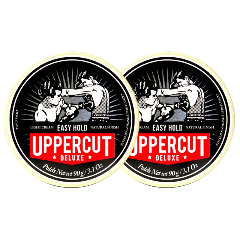 어퍼컷디럭스 무광택 이지홀드 남자 수성포마드 바버샵 왁스 실속형 x 2